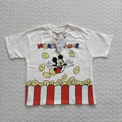 リトシー　ミッキーマウス　Tシャツ　ポップコーン　100cm