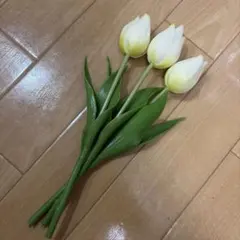 チューリップ 造花 3本セット
