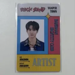 【QR未使用】ENHYPENWORLD ロックバンドSPカード ジョンウォン