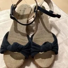 Espadrille by GAIMO スリングバックサンダル ネイビーのサムネイル