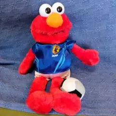 エルモ サッカー日本代表 ぬいぐるみ