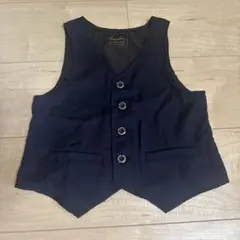 BRANSHES キッズ ベスト ネイビー