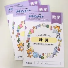 トライ＆トライ 数学3点セット 学宝社のサムネイル