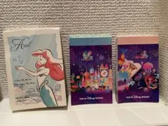 Disney アリエル メモ用紙 3枚セット