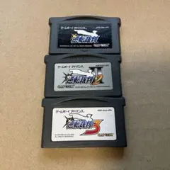 逆転裁判1　2　3　3本セット　 ゲームボーイアドバンス GBA