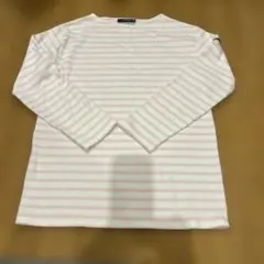 セントジェームス　ボーダーカットソー　ピンク T4