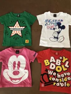 美品☆ベビド☆ドリームベビーTシャツ4点セットまとめ売り☆90センチ