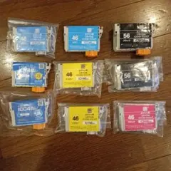 エプソン用 リサイクルインクカートリッジ 46 56 묶음 판매 9本