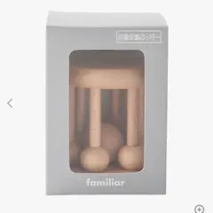familiar ラトル ドラム 木製　未開封のサムネイル
