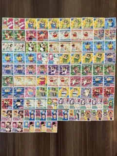 アニメ キャラクター シール 64枚セット ステッカー 平成 コラージュ