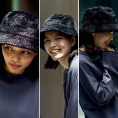 ユニセックス　ファーバケットバケット　メンズ　レディース　58cm