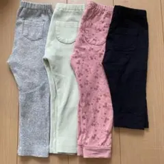 ELFINDOLL  ユニクロ　赤ちゃん本舗　パンツ 4色セット 90サイズ