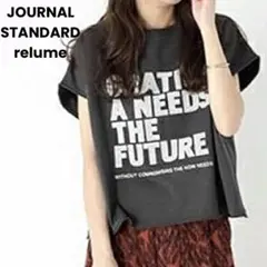 ジャーナルスタンダードレリューム　FUTUREクロップドTシャツ　ビンテージロゴのサムネイル