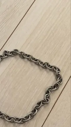 シルバーリンクチェーンネックレス
