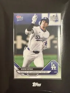 大谷翔平 2025年 第1号HR 東京シリーズ topps now