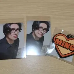 ATEEZ スクラッチ 景品 ミンギ　3点