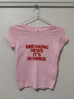 ZARA ピンク 半袖Tシャツ