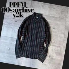 00s archive PPFM striped l/s shirt y2kのサムネイル