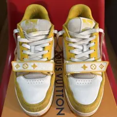 ルイ ヴィトン LV トレイナー モノグラム デニム ベルクロ ストラップ