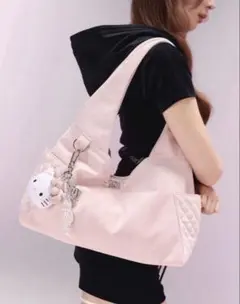 Darich HelloDarichビッグポケットスラウチバッグ GRY キティ - メルカリ