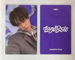 TWS ギョンミン　last bell weverse 特典