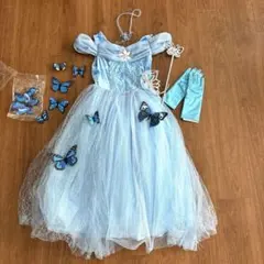 ハロウィン　シンデレラ　プリンセス　コスプレ　140センチ　セット