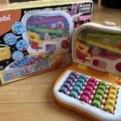 知育玩具　コンビ　コロコロあいうえお アルファベットも学べる！【16日迄価格】のサムネイル