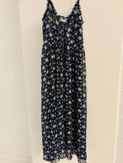 jouetie ワンピース　ネイビー 花柄 キャミワンピース