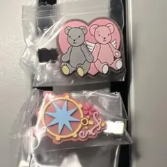 カードキャプターさくら カプセルヘアクリップ 夢の鍵 ふたつのクマ ガチャ