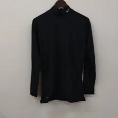 (7) Nike ハイネック長袖シャツ ブラック