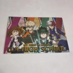 ヒロアカ　ジャンショ　バラエティバッグ　ポストカード