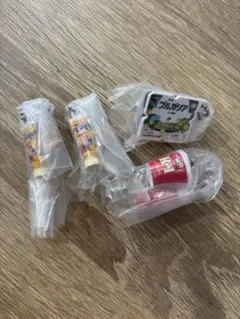 明治 ミニチュアチャーム ガチャガチャ 4点セット