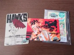 ヒロアカ 原画展 マグネットステッカーコレクション ホークス　エンデヴァー