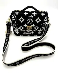 CASTELBAJAC ショルダーバッグ ブラック/ホワイト
