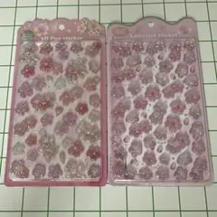 【即購入⭕️】3Dシール 桜 和風シール 2枚セット