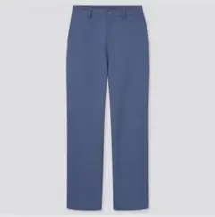 新品未使用品　UNIQLO リネンブレンドリラックスストレートパンツ