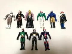 仮面ライダーブラックRX 9体セット ソフビ