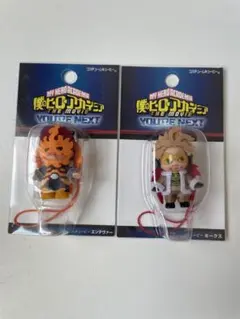 キューピー　エンデヴァー　ホークス　ストラップ　ヒロアカ　僕のヒーローアカデミア
