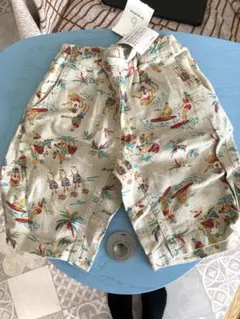 ブランシェス　ハワイアンプリント 半ズボン 120cm