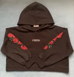 ꕤWEGO薔薇刺繍が可愛い♡フード付きパーカーꕤのサムネイル