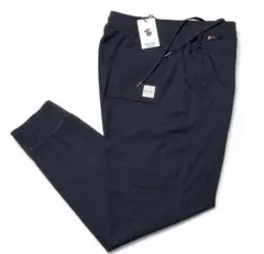 新品タグ付【ポールスミス】綿100% 春夏 薄手 イージーロングパンツ L 紺のサムネイル