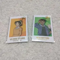 名探偵コナン　Wフォトカードコレクション　2点