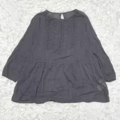 GIANNI LO GIUDICE 長袖ブラウス L 麻 リネン イトキン 綿のサムネイル