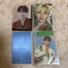 SEVENTEEN ジョンハン SECTOR17 あいのちから トレカ4枚セット