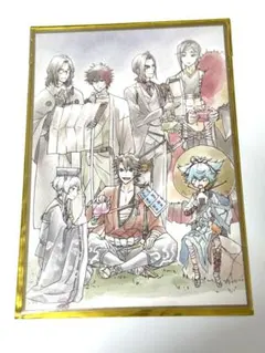 特 刀剣乱舞 -花丸- 雪ノ巻 第3週入場者特典 色紙風かあど