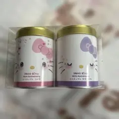 ハローキティ 50周年記念 缶 2個セット