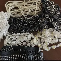 ラインストーンテープ 装飾テープ ビーズ装飾パーツ ラインストーン