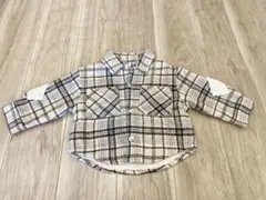 美品fifth厚手ネルシャツアウター　おしゃれシャツ　サイズ80〜95まで◎
