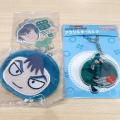 忍たま乱太郎 食満留三郎 ミニポーチ デコうちわ アクリルキーホルダー