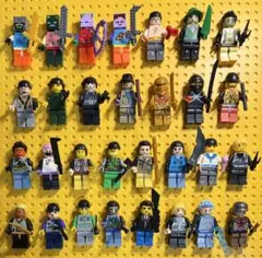 【32】　レゴ互換品　ミニフィグ被り無し30体セット